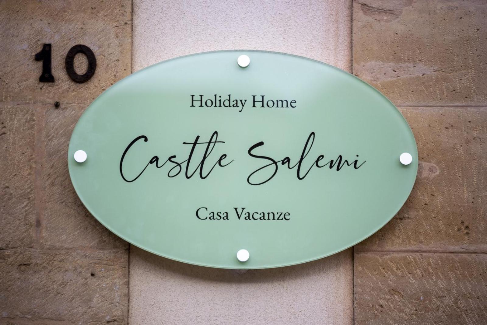 Holiday Home Castle Salemi - Casa Vacanze Экстерьер фото